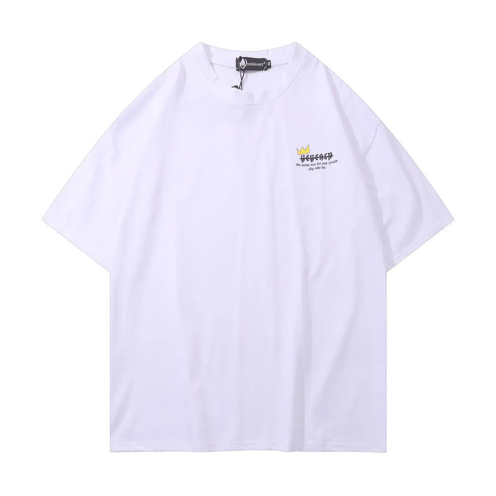 Men's T Shirt Harajuku Fashion Brand Half-Sleeve - Bellarte Enchanté Men's T Shirt Harajuku Fashion Brand Half-Sleeve